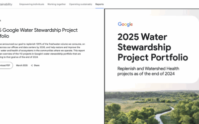 Sensor Industries Recognized by Google in 2025 Water Stewardship Project