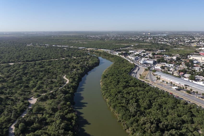 us mexico river
